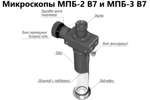 МПБ-2 В7 микроскоп отчётный Бринелль