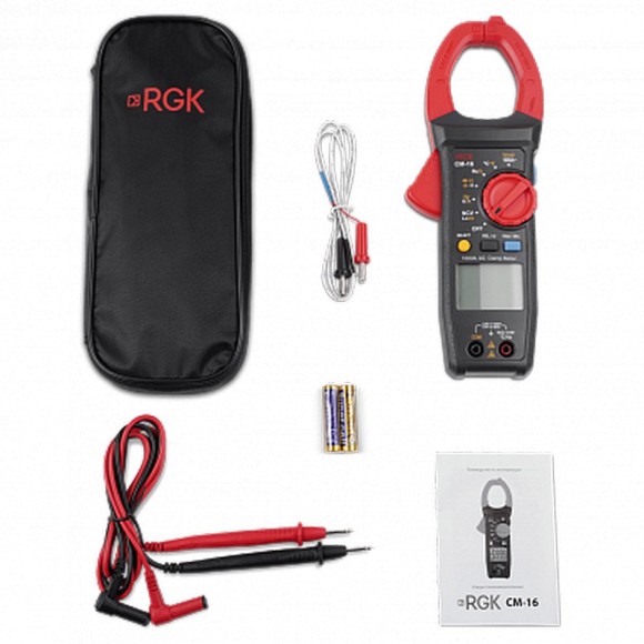 Токоизмерительные клещи RGK CM-16 Токоизмерительные клещи RGK CM-16