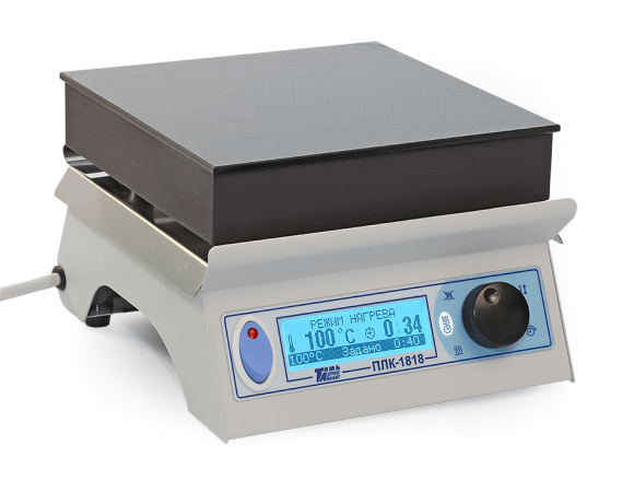 ПЛИТА НАГРЕВАТЕЛЬНАЯ ЛАБОРАТОРНАЯ СО СТЕКЛОКЕРАМИЧЕСКОЙ ПОВЕРХНОСТЬЮ ПЛК-1818