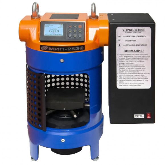 Малогабаритный испытательный пресс МИП 25-50