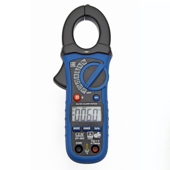 CEM DT-362 Клещи электроизмерительные