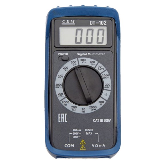 DT-102 Мультиметр цифровой