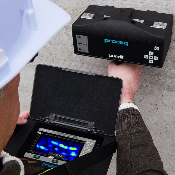 Дефектоскоп бетона Proceq Pundit 250 Array