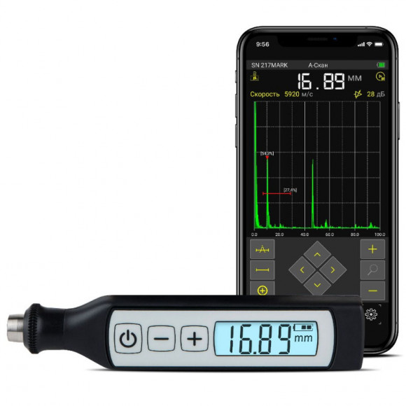 Толщиномер ультразвуковой а1207