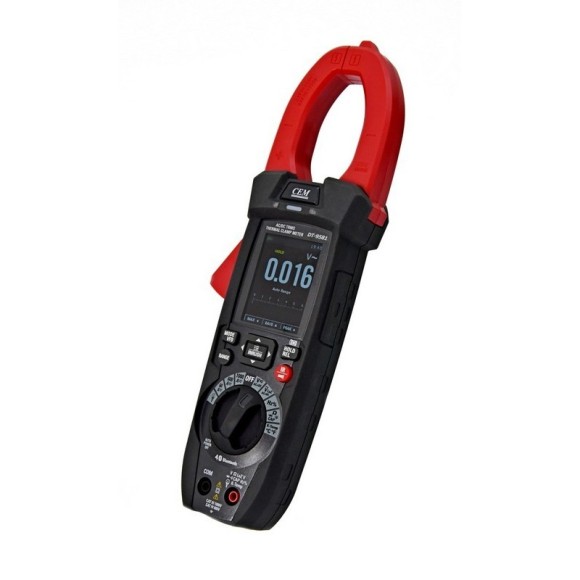 DT-9581 Токоизмерительные клещи AC/DC TRMS с тепловизором 