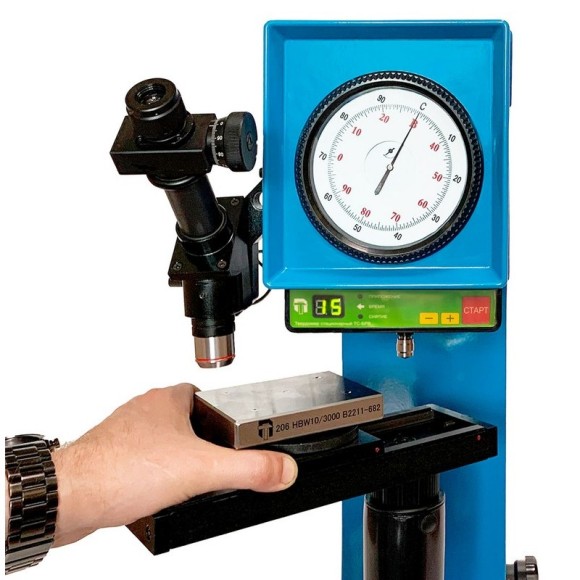 Твердомер стационарный Бринелля, Роквелла и Виккерса ТС-БРВ