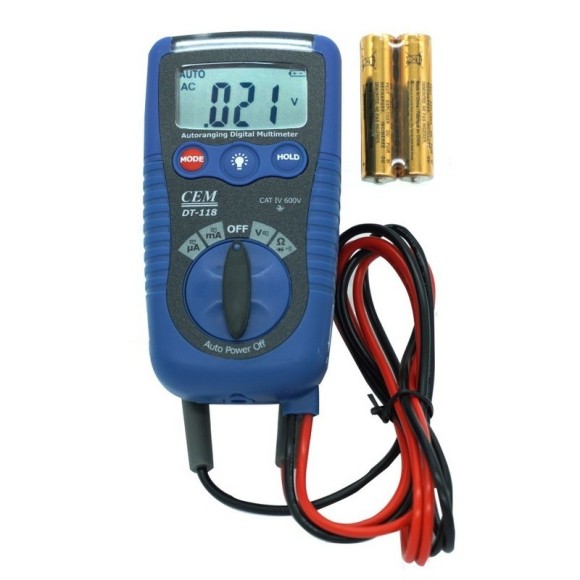 DT-118 Мультиметр цифровой