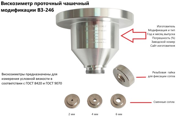 Вискозиметр ВЗ-246 Вискозиметр ВЗ-246