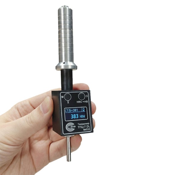 Компактный динамический твердомер ТПЦ-7 DL