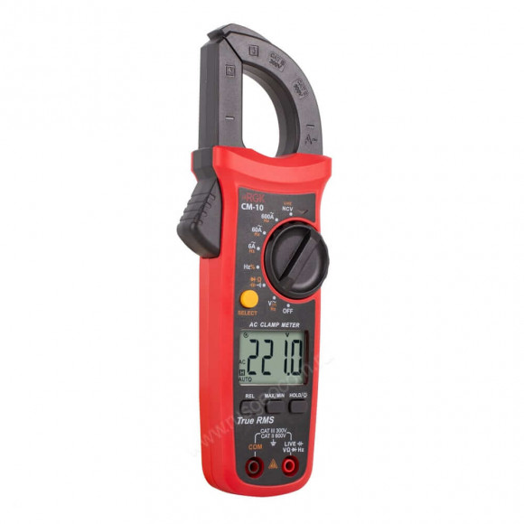 Токоизмерительные клещи RGK CM-10 с поверкой Токоизмерительные клещи RGK CM-10 с поверкой
