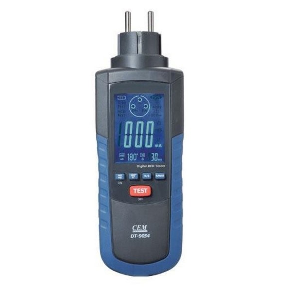 DT-9054 Тестер проверки и измерения параметров УЗО