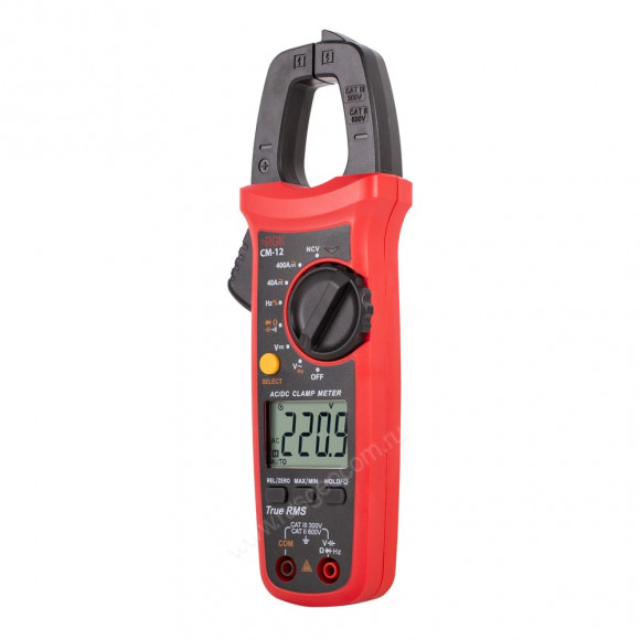 Токоизмерительные клещи RGK CM-12 с поверкой Токоизмерительные клещи RGK CM-12 с поверкой