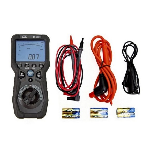 DT-6505 Измеритель сопротивления изоляции, микроомметр,мультиметр True RMS DT-6505 Измеритель сопротивления изоляции, микроомметр,мультиметр True RMS