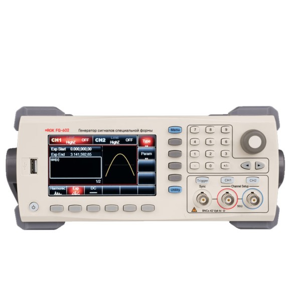 Генератор сигналов специальной формы RGK FG-602 Генератор сигналов специальной формы RGK FG-602