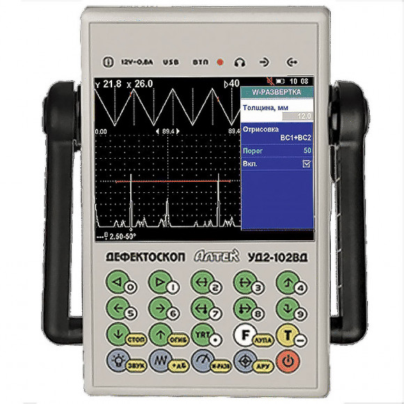 Комбинированный дефектоскоп УД2-102ВД Комбинированный дефектоскоп УД2-102ВД