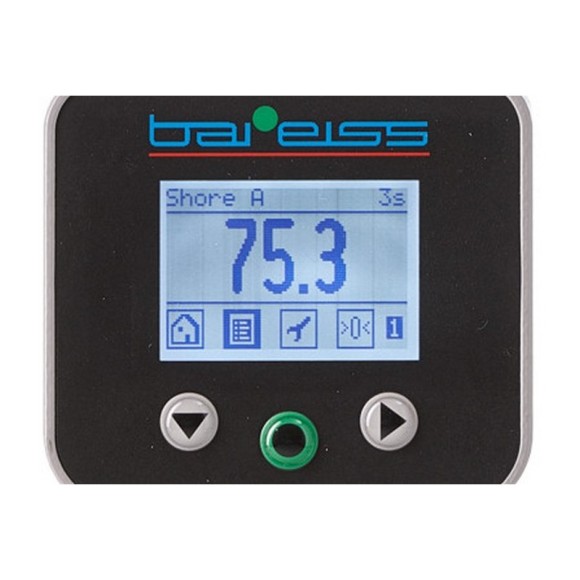 Bareiss HPE III твердомер (дюрометр) Шора тип А с цифровым индикатором